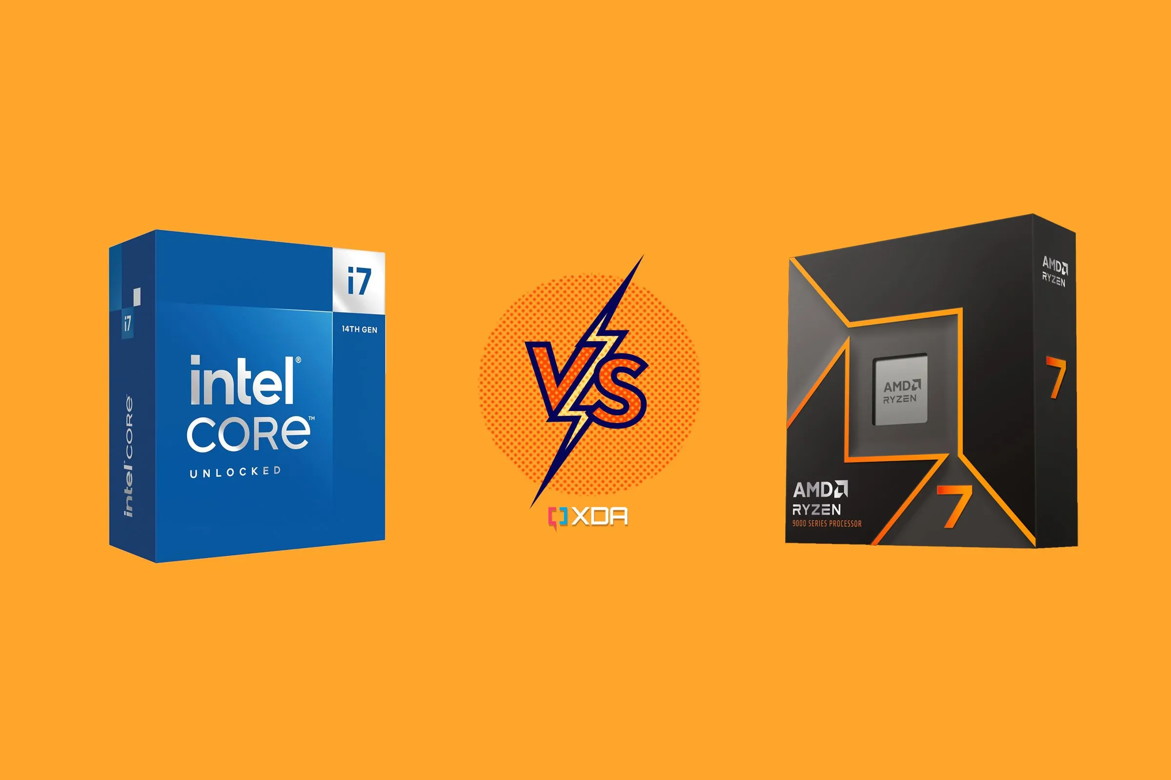 So sánh CPU Intel Core i7-14700K và AMD Ryzen 7 9700X, lựa chọn chip xử lý cho PC gaming.