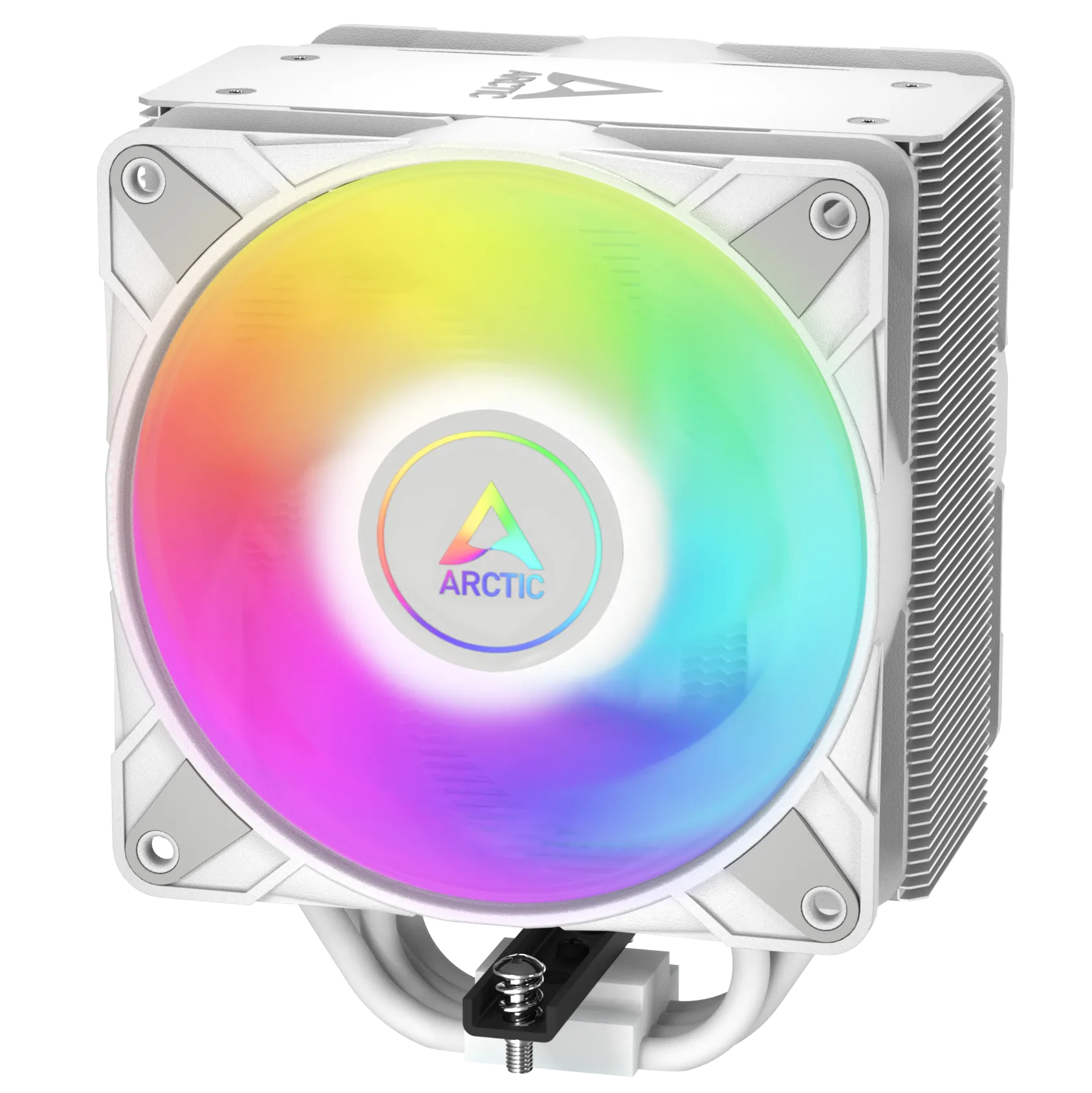 Tản nhiệt khí Arctic Freezer 36 A-RGB màu trắng, một giải pháp làm mát hiệu quả và thẩm mỹ