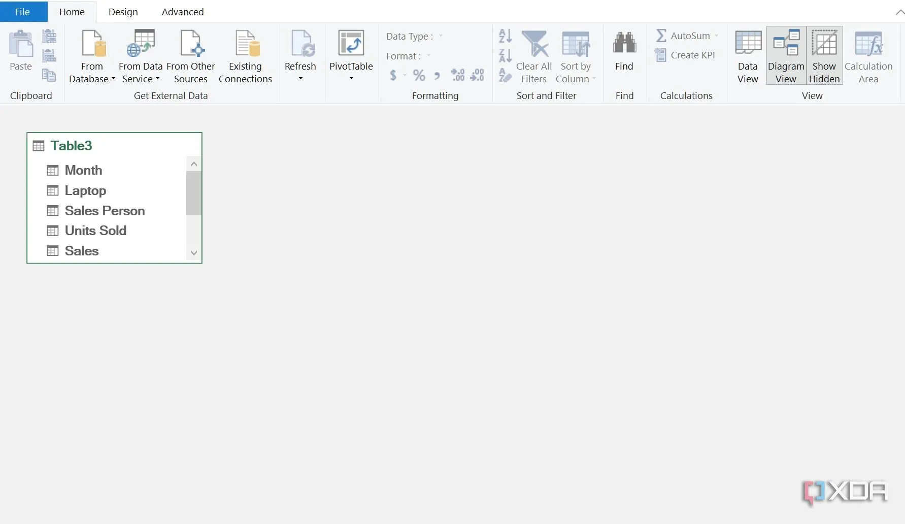 Tạo các mối quan hệ giữa các bảng dữ liệu trong giao diện Power Pivot