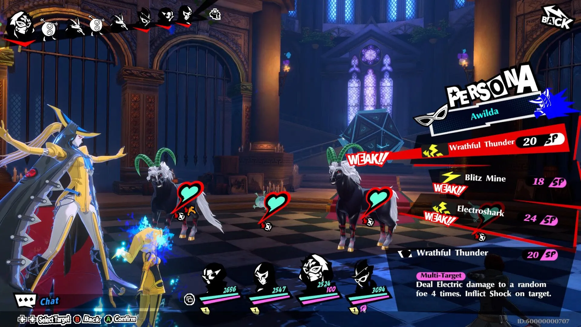 Tạo hình một trong những thành viên đội Phantom Thieves mới của Persona 5 The Phantom X.