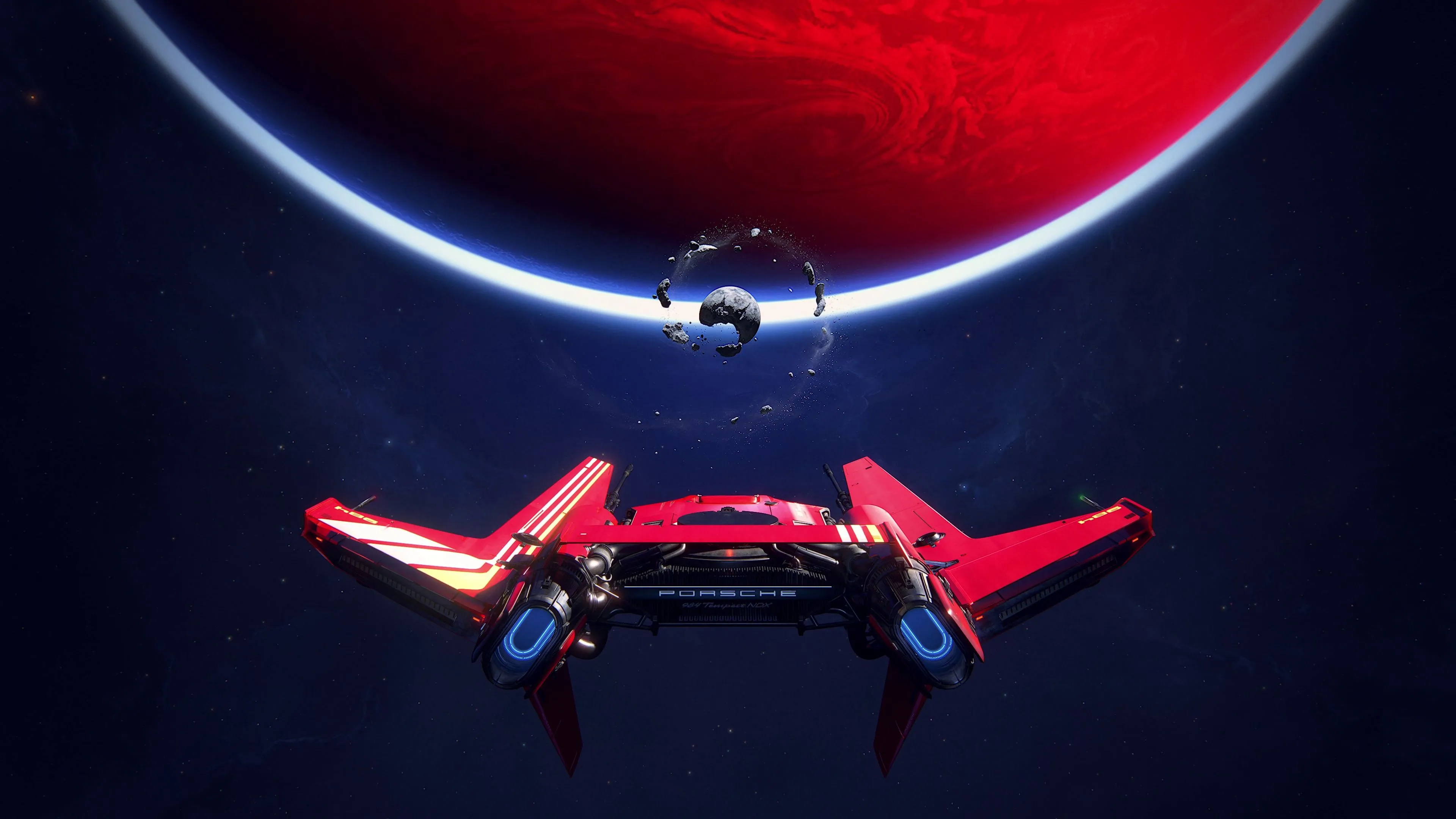 Tàu vũ trụ mang thương hiệu Porsche trong trailer Intergalactic: The Heretic Prophet, gây lo ngại về quảng cáo sản phẩm