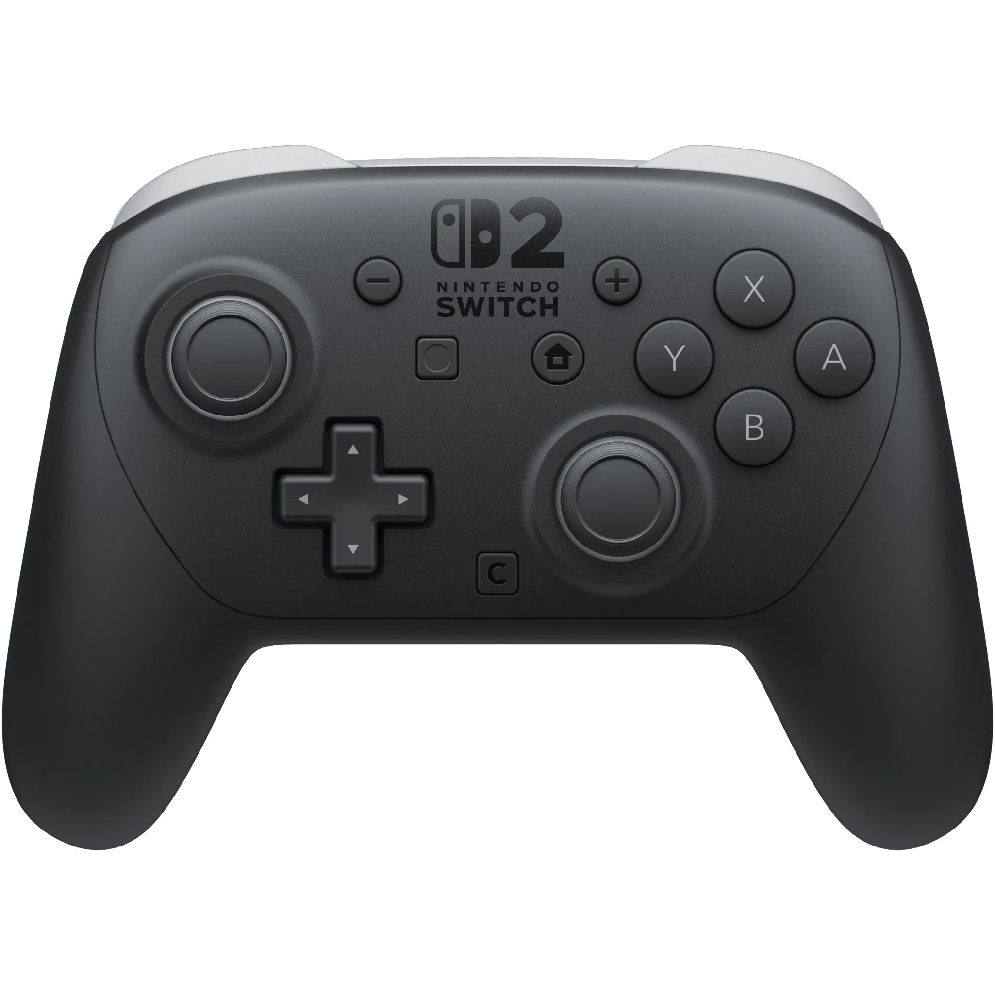 Tay cầm Nintendo Switch 2 Pro Controller màu đen, thiết kế công thái học mang lại trải nghiệm chơi game cao cấp và thoải mái hơn Joy-Con