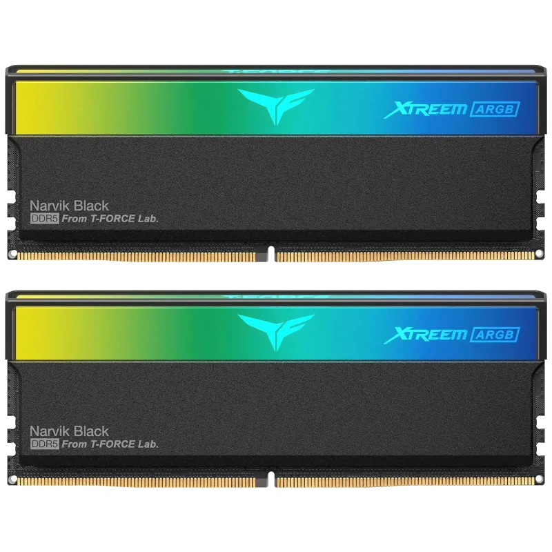 Thanh RAM DDR5 TeamGroup T-Force XTREEM ARGB tốc độ cao, minh họa cho công nghệ bộ nhớ hiện đại