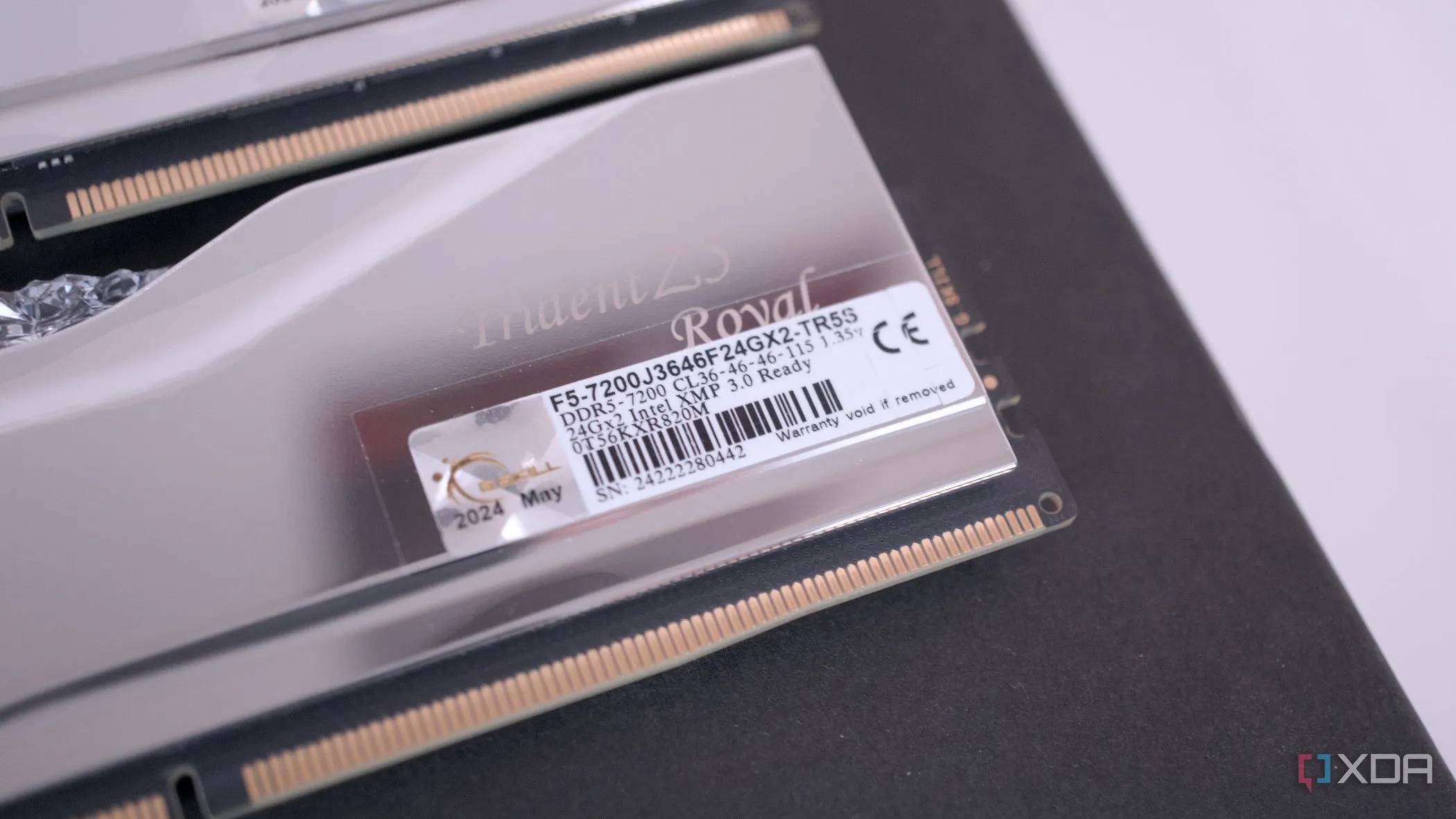 Thông số kỹ thuật RAM G.Skill Trident Z5 Royal DDR5-7200