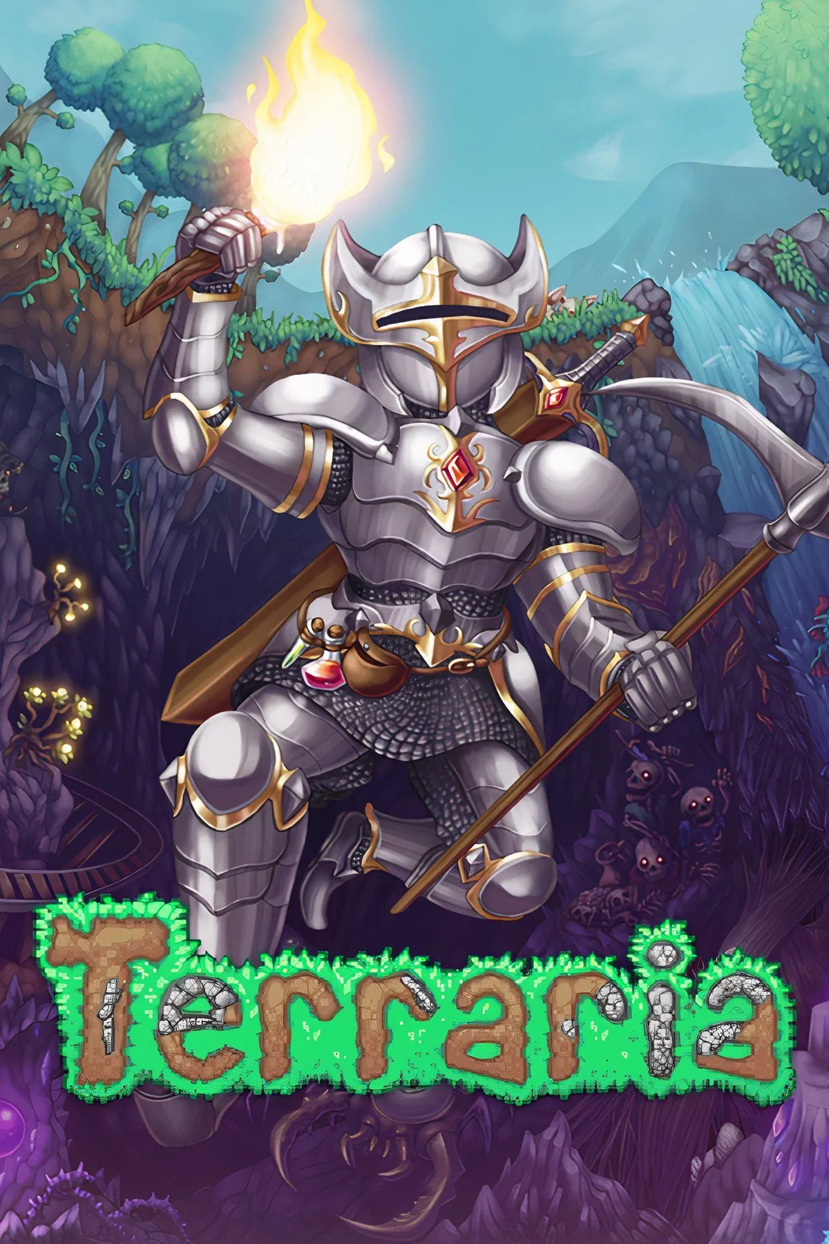 Thông tin tổng quan về game Terraria với các hệ máy hỗ trợ và đánh giá từ OpenCritic.