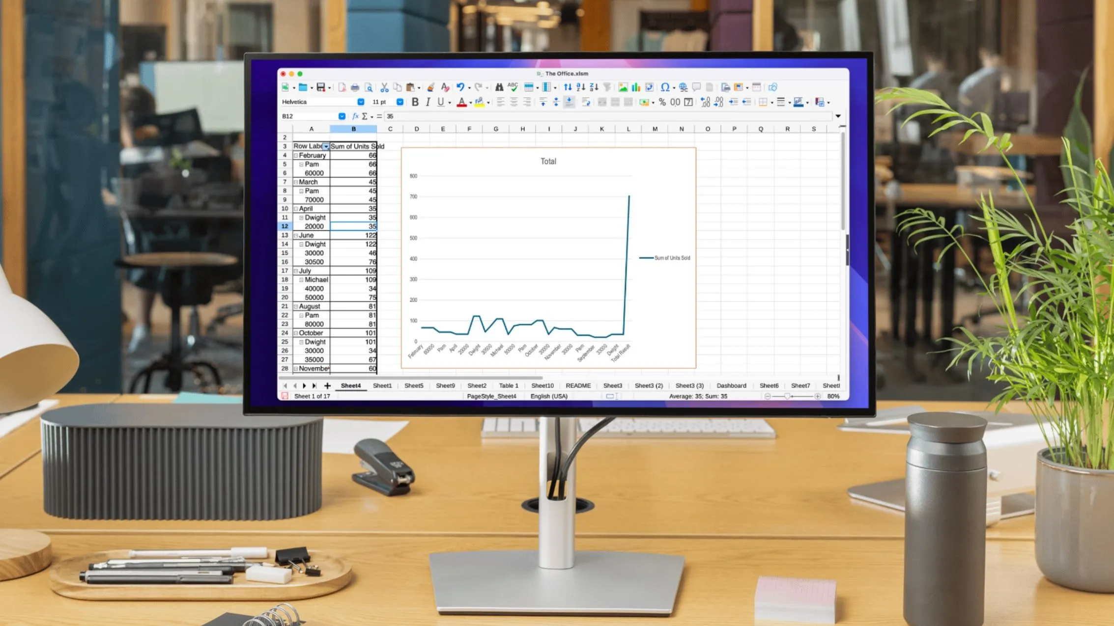 Tính năng ẩn của LibreOffice Calc cạnh tranh với Excel