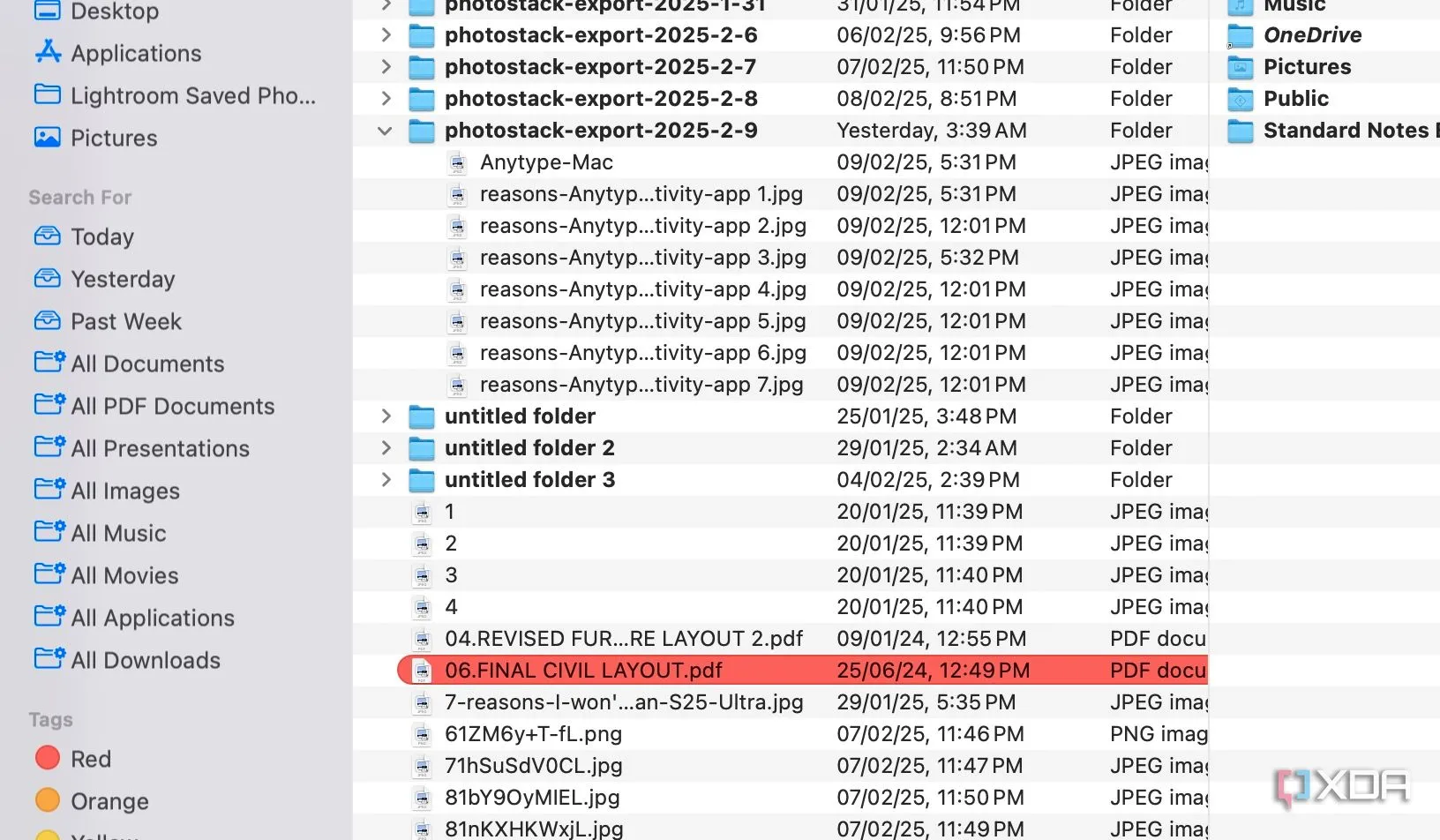 Tính năng tìm kiếm nâng cao của Path Finder giúp lọc và định vị file nhanh chóng