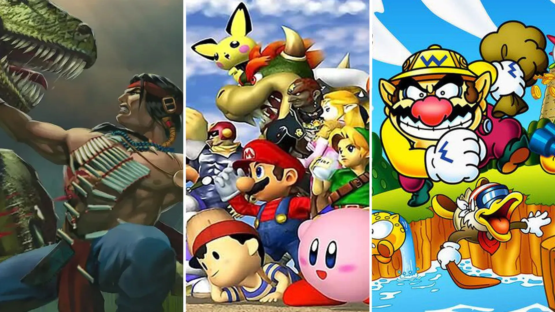 Tổng hợp các game retro của Nintendo cần có trên Switch 2, minh họa sự kết hợp thế giới game đa dạng