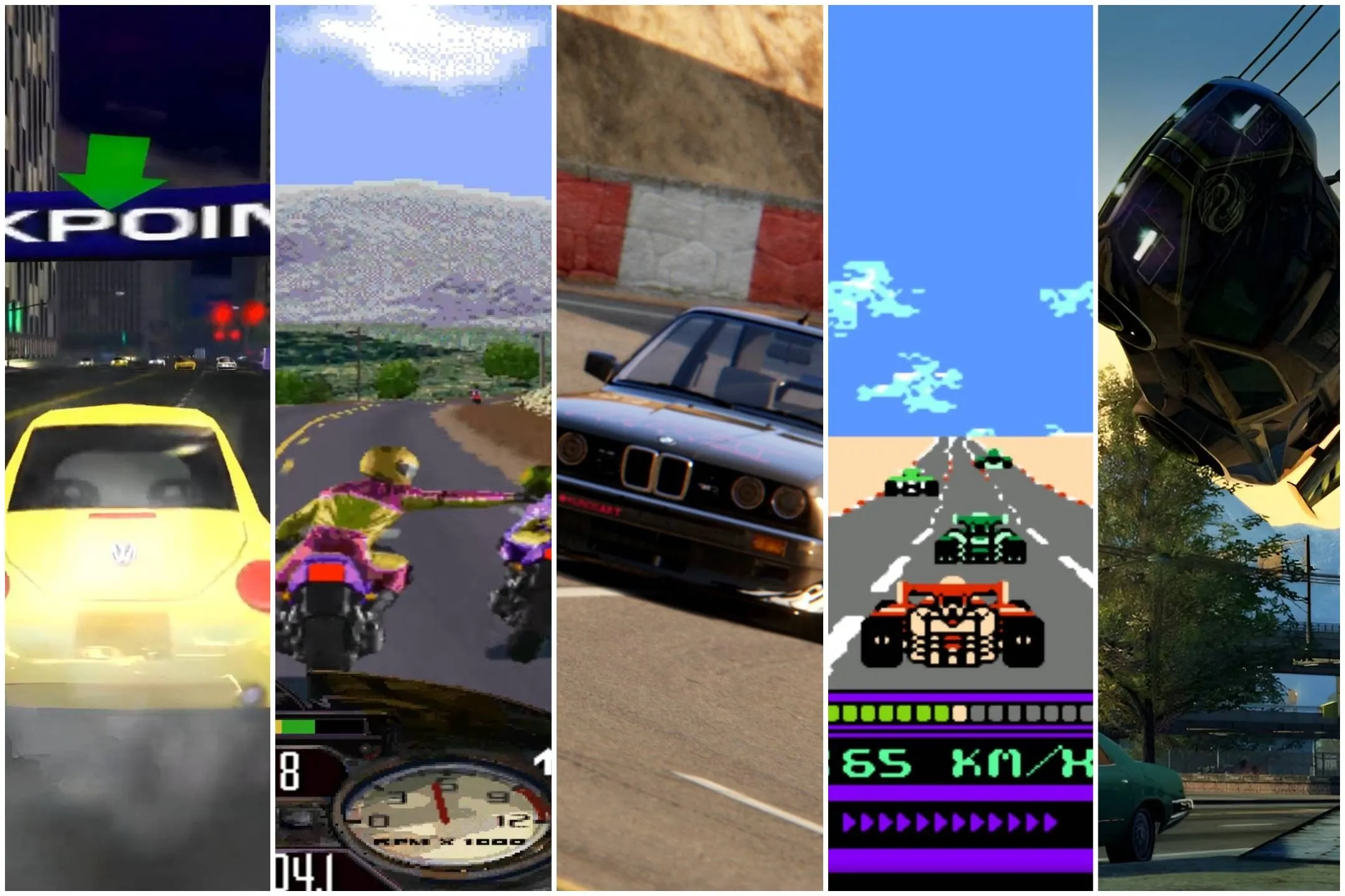Tổng hợp các tựa game đua xe kinh điển.