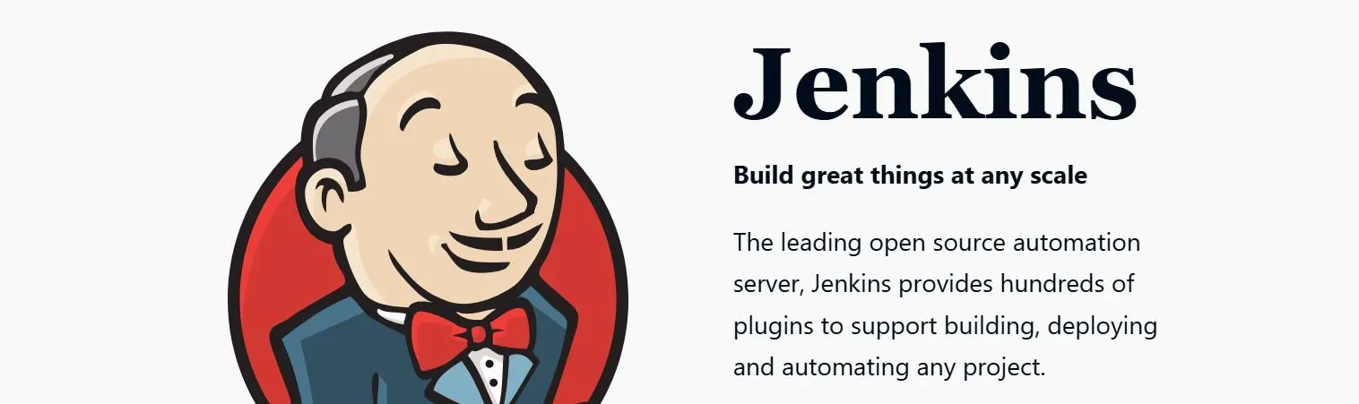 Trang chủ Jenkins với các tùy chọn quản lý và xây dựng dự án tự động