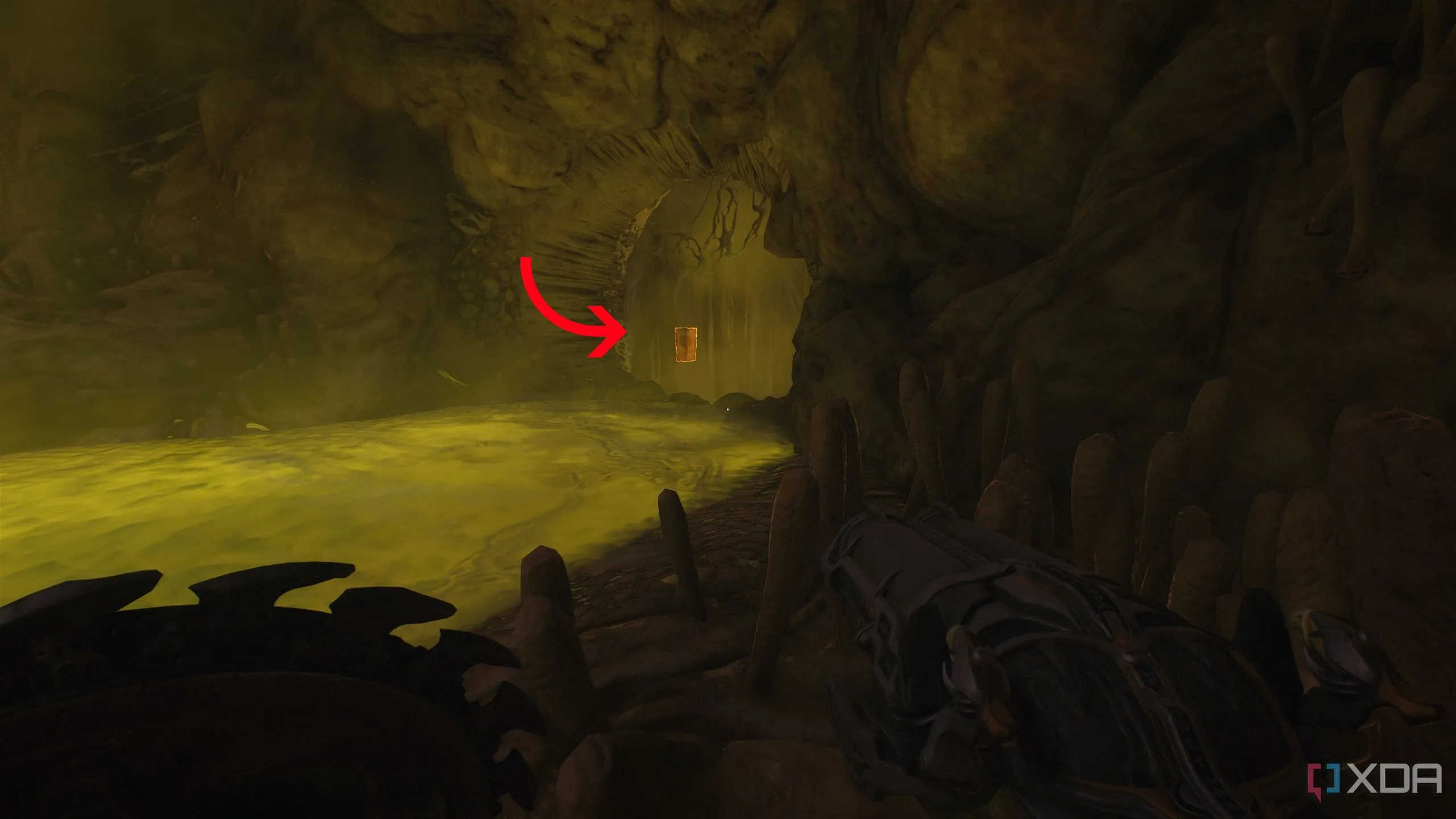 Trang Codex nổi trên dòng axit độc trong Doom The Dark Ages Chapter 18