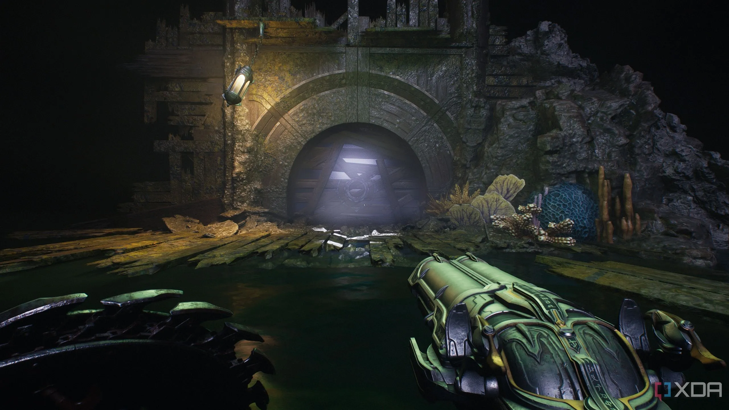 Tường Shield Charge dưới nước trong khu vực bí ẩn Chapter 17 Doom The Dark Ages