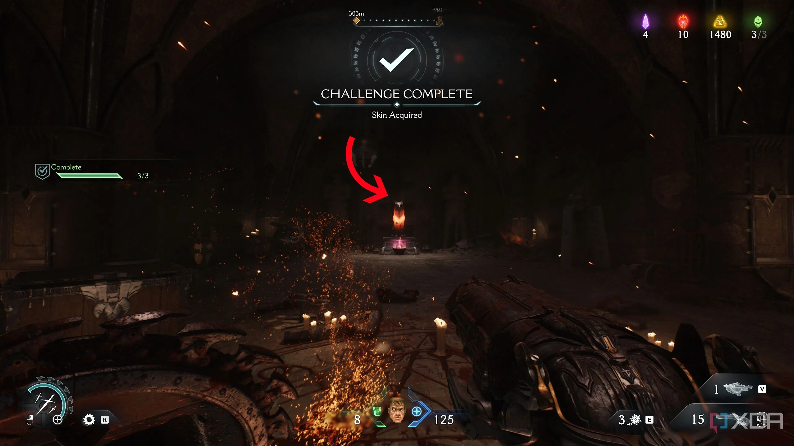 Tượng Sói thứ tư và cuối cùng trong Chapter 20 Doom The Dark Ages.
