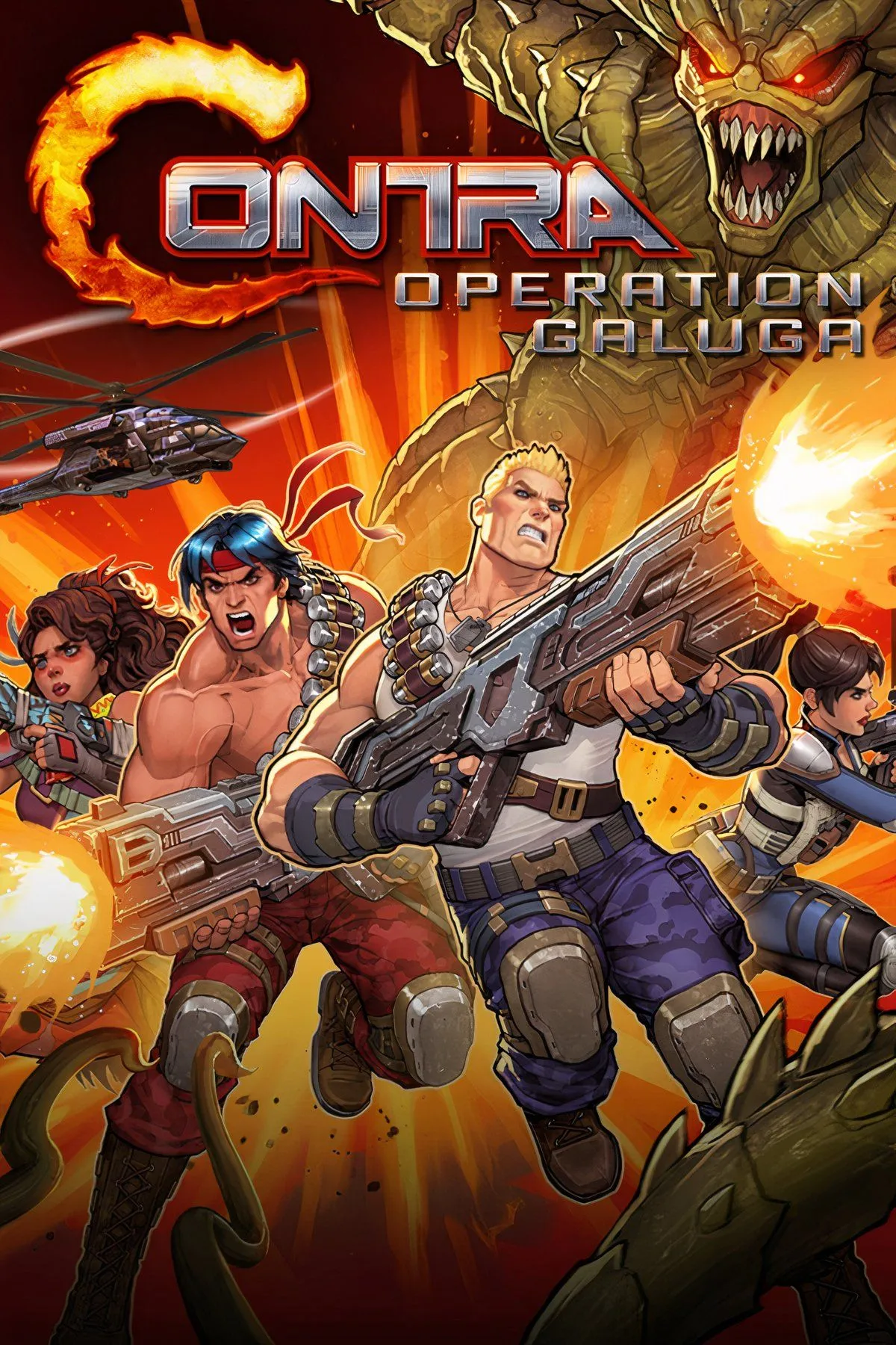 Tuyển tập hình ảnh game Contra, bao gồm Contra 3: The Alien Wars, một trong những tựa game SNES kinh điển