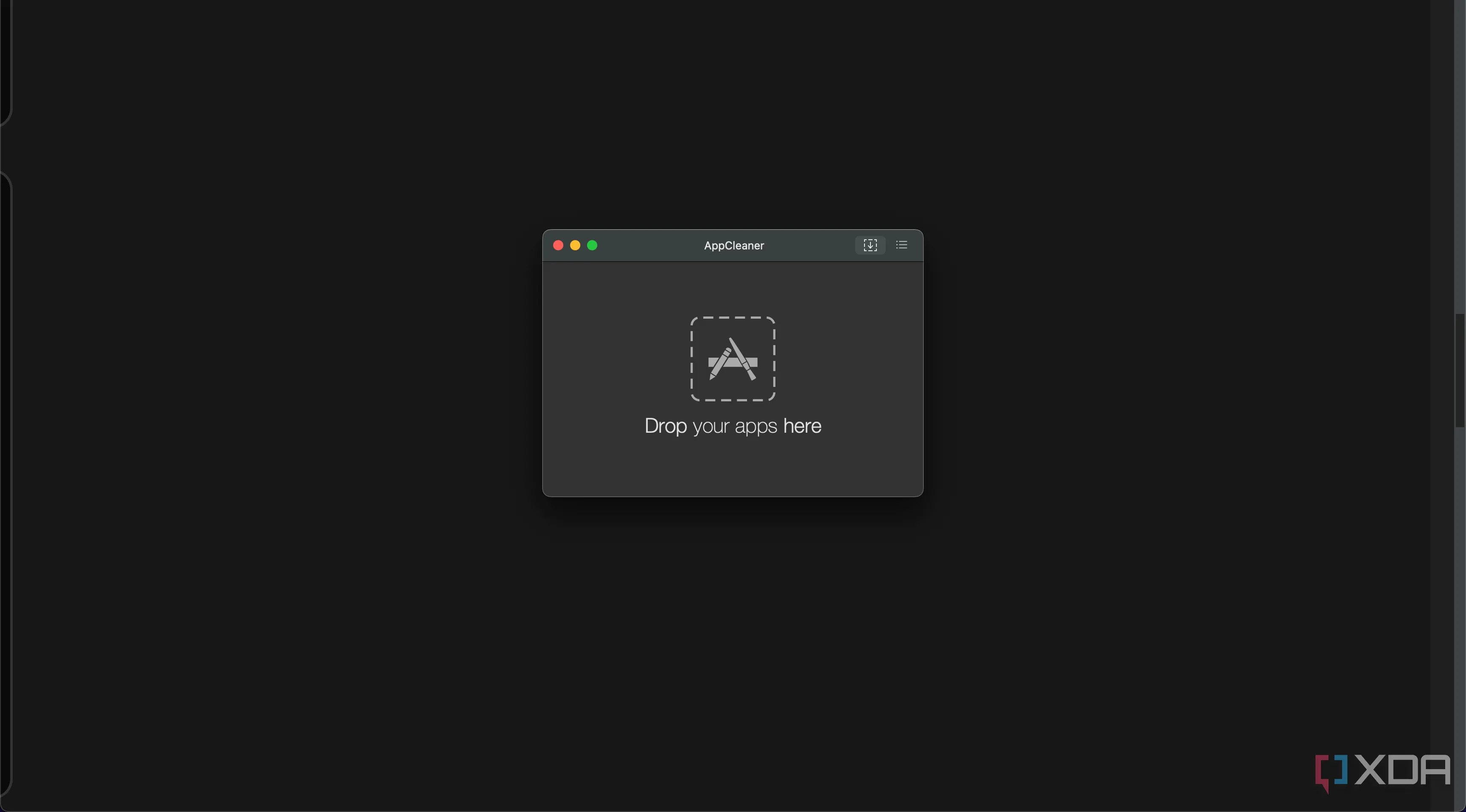 Ứng dụng AppCleaner với giao diện kéo thả, hỗ trợ gỡ bỏ phần mềm trên Mac triệt để