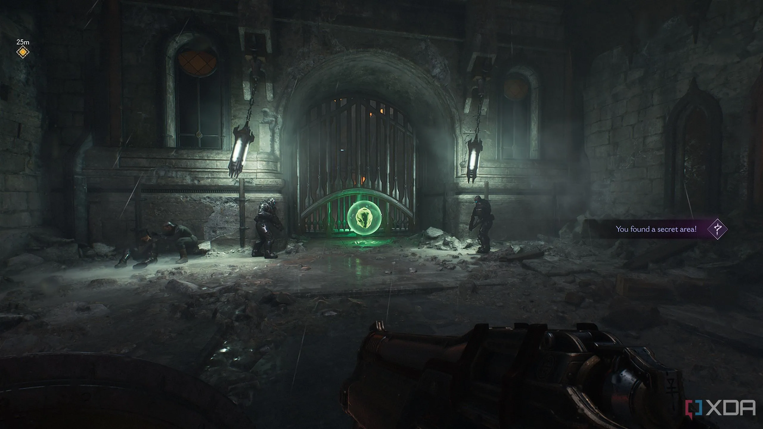 Vật phẩm Life Sigil (1UP) đầu tiên trong Chapter 1 của Doom: The Dark Ages