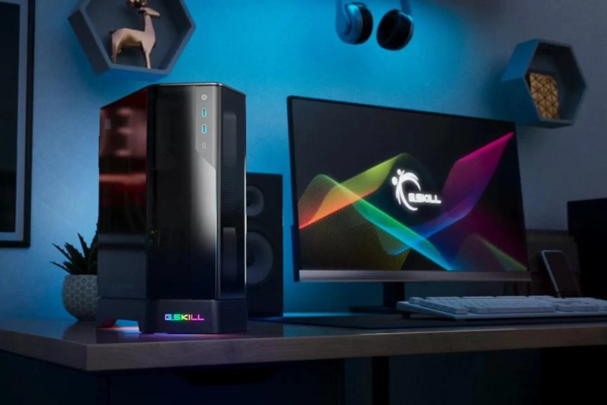 Vỏ case Gskill Z5i và setup